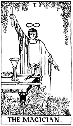 ウェイト版タロット 1.The Magician（魔術師）