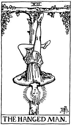 ウェイト版タロット 12.The Hanged Man(吊るされた男)