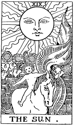 ウェイト版タロット 19.The Sun(太陽)