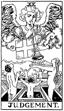 ウェイト版タロット 20.Judgement(審判)